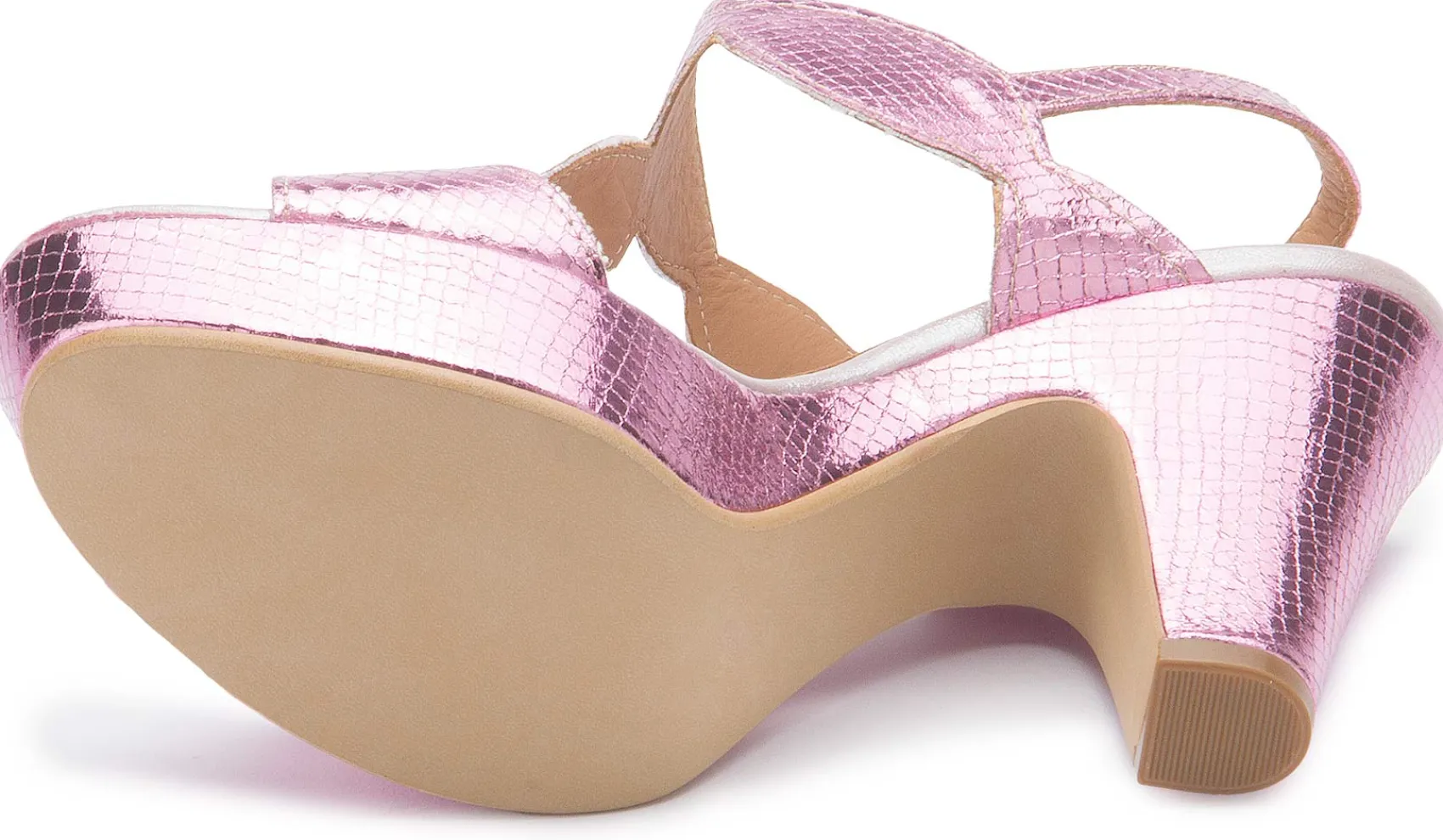 Sandalen|Horsch Schuhe Sandalette in Übergrößen Rosa