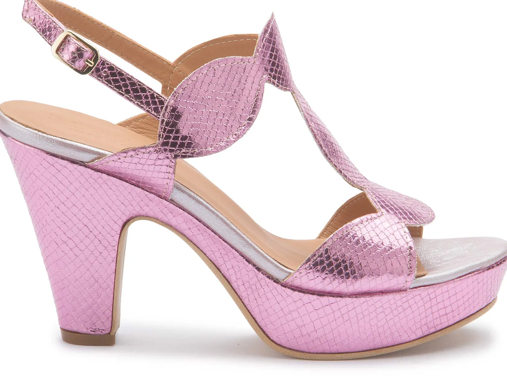 Sandalen|Horsch Schuhe Sandalette in Übergrößen Rosa