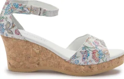 Sandalen|Horsch Schuhe Sandalette in Untergrößen Weiß