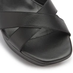 Sandalen|High Heels|Horsch Schuhe Sandalette in Untergrößen Schwarz