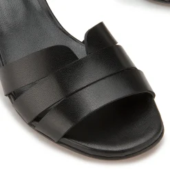 Sandalen|Horsch Schuhe Sandalette in Untergrößen Schwarz