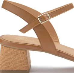Sandalen|Horsch Schuhe Sandalette in Untergrößen Beige