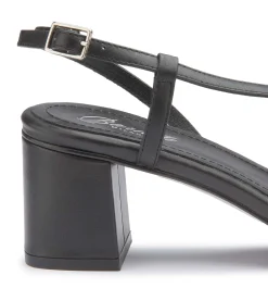 Sandalen|Horsch Schuhe Sandalette in Untergrößen Schwarz