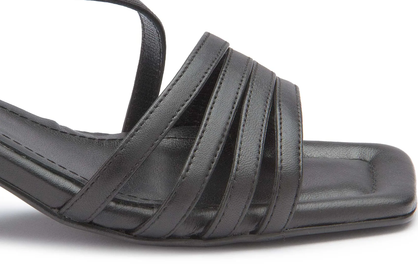 Sandalen|Horsch Schuhe Sandalette in Untergrößen Schwarz