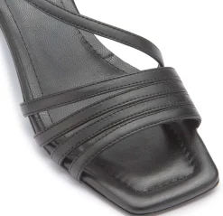 Sandalen|Horsch Schuhe Sandalette in Untergrößen Schwarz