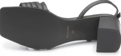 Sandalen|Horsch Schuhe Sandalette in Untergrößen Schwarz