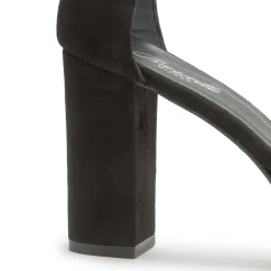 Sandalen|High Heels|Horsch Schuhe Sandalette in Untergrößen Schwarz