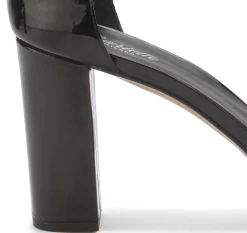 Sandalen|High Heels|Horsch Schuhe Sandalette in Untergrößen Schwarz