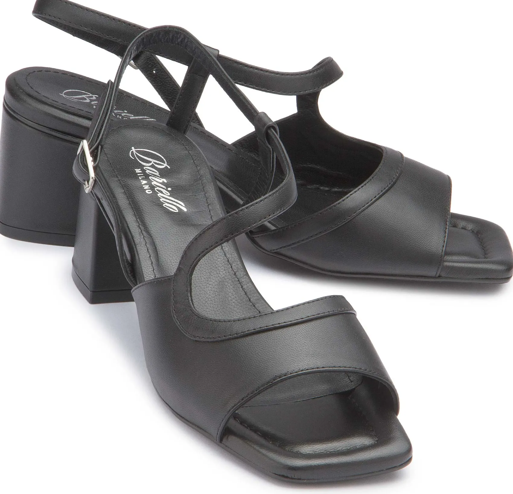Sandalen|Horsch Schuhe Sandalette in Untergrößen Schwarz