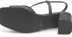 Sandalen|Horsch Schuhe Sandalette in Untergrößen Schwarz