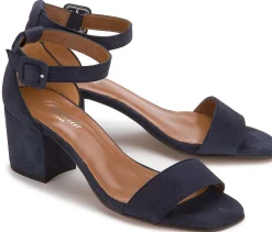 Sandalen|Horsch Schuhe Sandalette in Untergrößen Blau