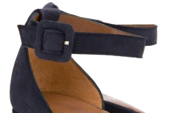 Sandalen|Horsch Schuhe Sandalette in Untergrößen Blau