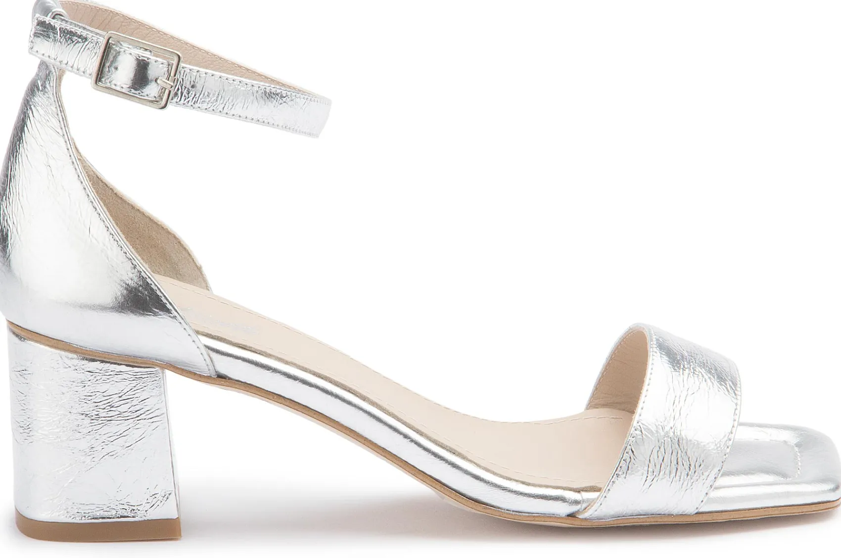Sandalen|Horsch Schuhe Sandalette in Untergrößen Silber