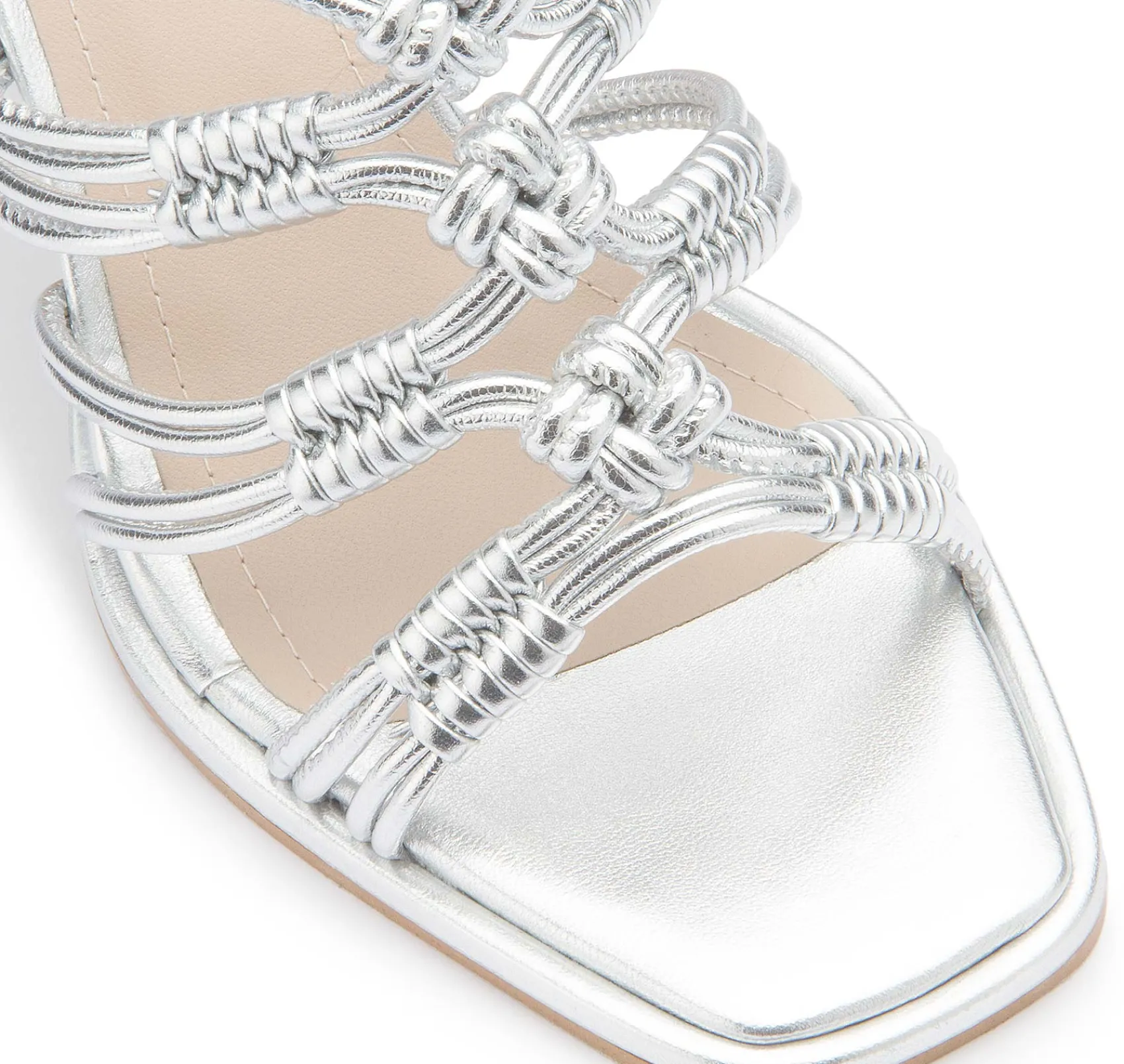 Sandalen|Horsch Schuhe Sandalette in Untergrößen Silber