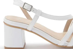 Sandalen|Horsch Schuhe Sandalette in Untergrößen Weiß