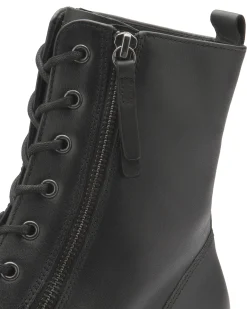 Stiefeletten|Gabor Schnürboot in Übergrößen Schwarz