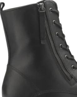 Stiefeletten|Gabor Schnürboot in Übergrößen Schwarz