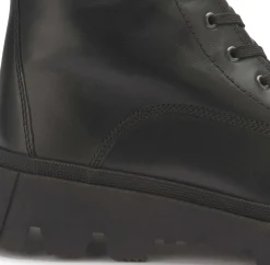 Stiefeletten|Gabor Schnürboot in Übergrößen Schwarz