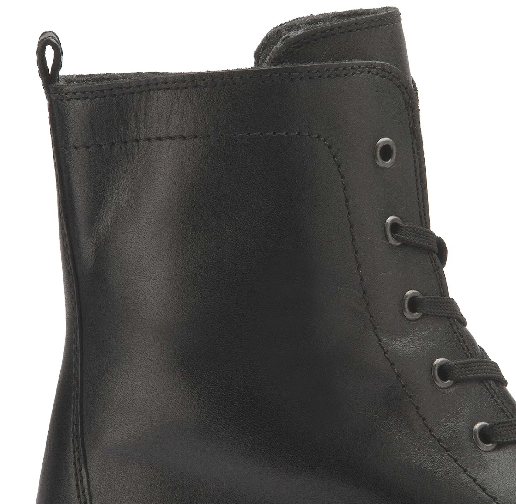Stiefeletten|Gabor Schnürboot in Übergrößen Schwarz