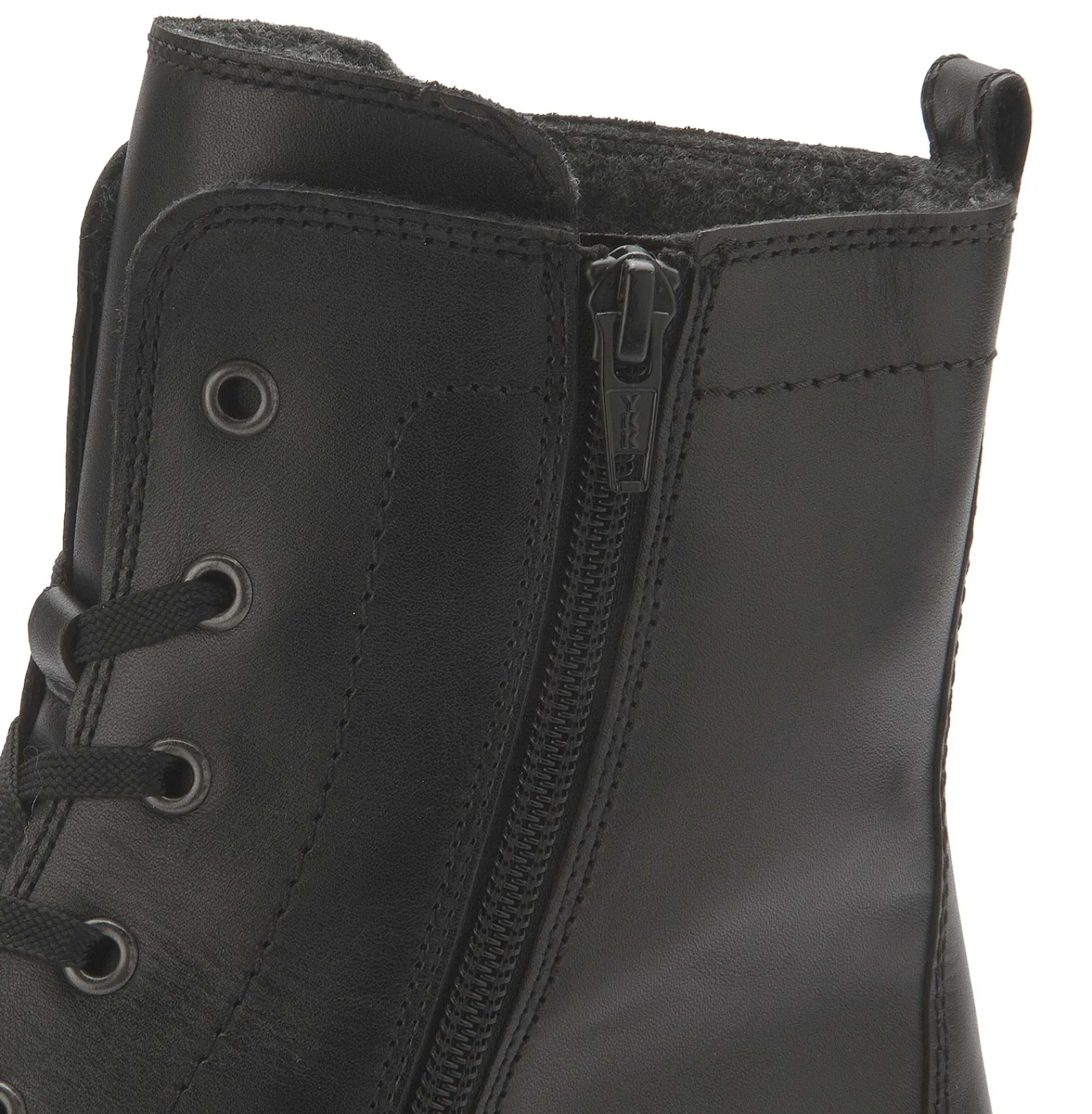 Stiefeletten|Gabor Schnürboot in Übergrößen Schwarz
