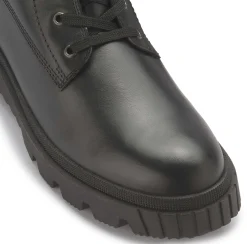Stiefeletten|Gabor Schnürboot in Übergrößen Schwarz