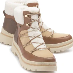 Stiefeletten|Boots|Remonte Schnürboot in Übergrößen