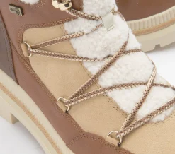 Stiefeletten|Boots|Remonte Schnürboot in Übergrößen
