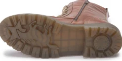 Stiefeletten|Mustang Damen Schnürboot in Übergrößen Braun