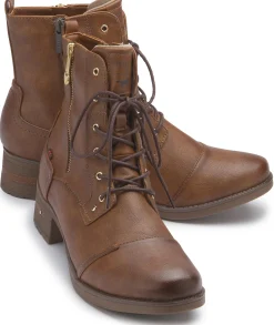 Stiefeletten|Mustang Damen Schnürboot in Übergrößen