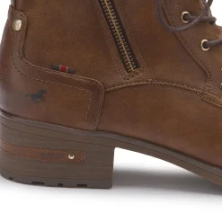 Stiefeletten|Mustang Damen Schnürboot in Übergrößen