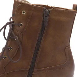 Stiefeletten|Mustang Damen Schnürboot in Übergrößen