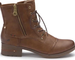 Stiefeletten|Mustang Damen Schnürboot in Übergrößen