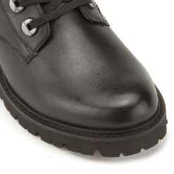Stiefeletten|Remonte Schnürboot in Übergrößen Schwarz