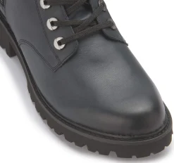 Stiefeletten|Remonte Schnürboot in Übergrößen Blau