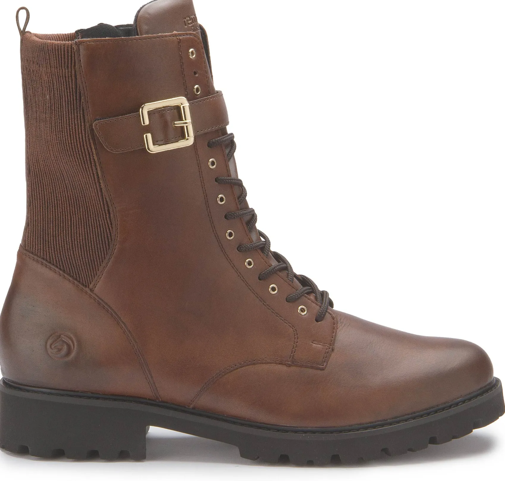 Stiefeletten|Boots|Remonte Schnürboot in Übergrößen