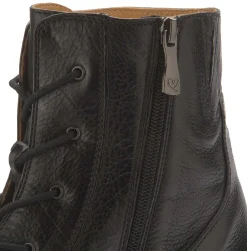 Stiefeletten|Everybody Schnürboot in Übergrößen Schwarz