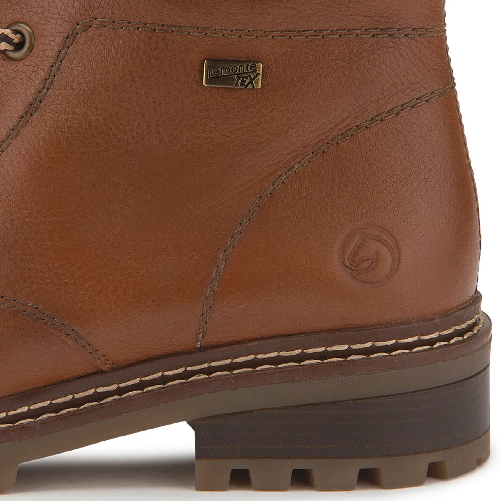 Stiefeletten|Remonte Schnürboot in Übergrößen
