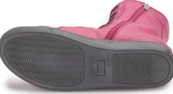 Stiefeletten|Horsch Schuhe Schnürboot in Übergrößen Pink