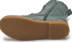 Stiefeletten|Horsch Schuhe Schnürboot in Übergrößen Grün