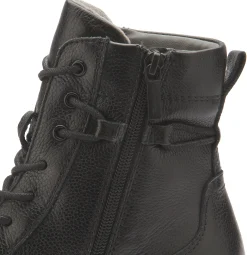 Stiefeletten|Tamaris Schnürboot in Übergrößen Schwarz