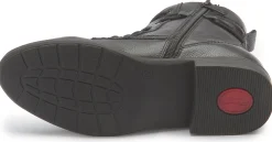 Stiefeletten|Tamaris Schnürboot in Übergrößen Schwarz