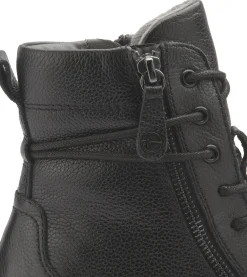 Stiefeletten|Tamaris Schnürboot in Übergrößen Schwarz