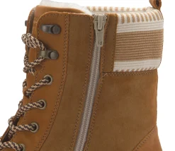 Stiefeletten|Boots|Remonte Schnürboot in Übergrößen Braun