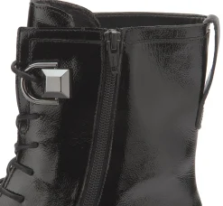 Stiefeletten|Gabor Schnürboot in Übergrößen Schwarz