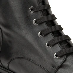 Stiefeletten|Horsch Schuhe Schnürboot in Übergrößen Schwarz