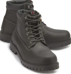 Stiefeletten|Boots|Dockers Schnürboot in Übergrößen
