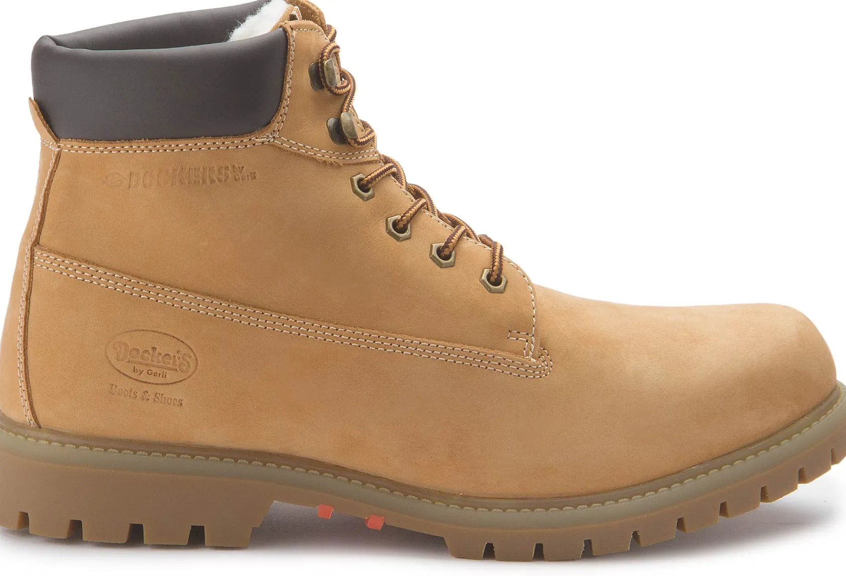 Stiefeletten|Schnürschuhe|Dockers Schnürboot in Übergrößen