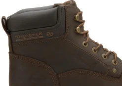 Stiefeletten|Boots|Dockers Schnürboot in Übergrößen Braun
