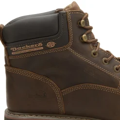 Stiefeletten|Boots|Dockers Schnürboot in Übergrößen Braun