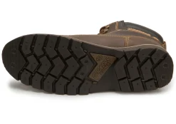 Stiefeletten|Boots|Dockers Schnürboot in Übergrößen Braun